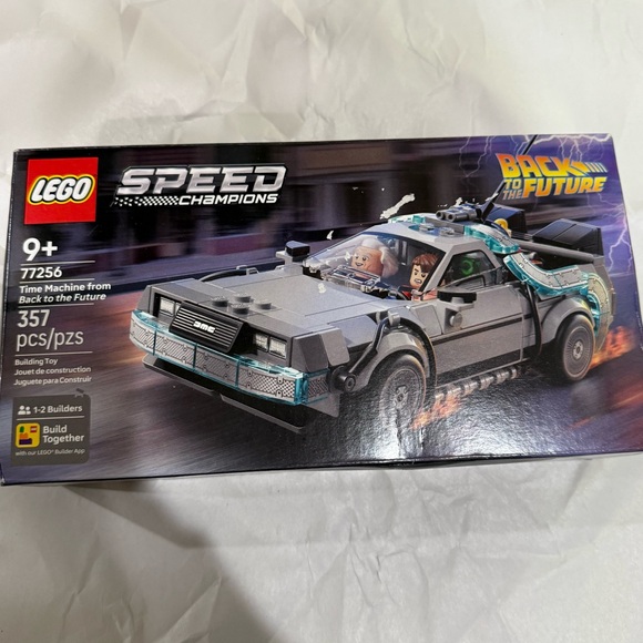 LEGO Speed Champions Time Machine Back to the Future 77256 NEW in Sealed Box - Picture 2 of 7